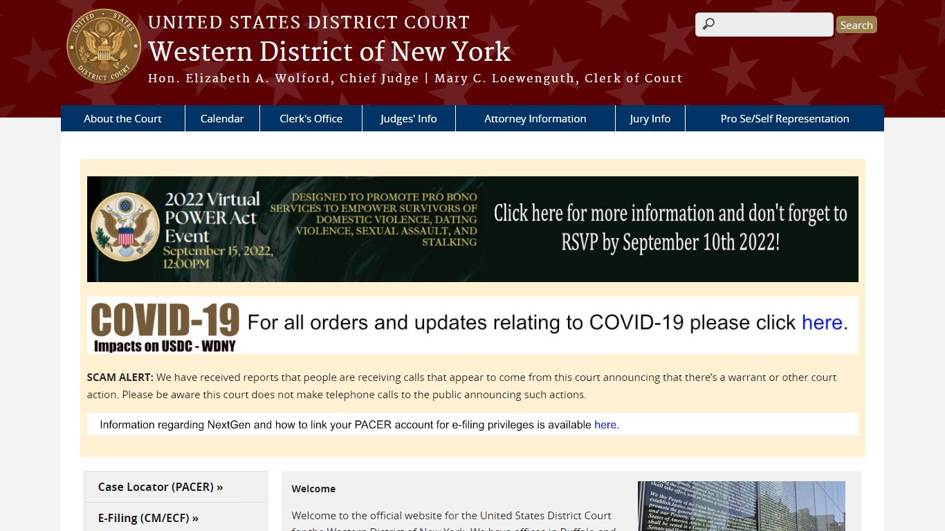 Western District of New York | United States District Court